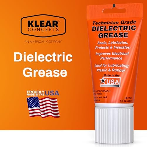 Dielectric Grease, Non-Conductive Technician Grade Silicone Grease, 3.3 oz