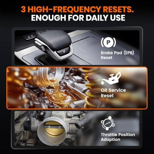 ANCEL VD500 OBD2 Scanner Diagnostic Tool for Volkswagen VW Audi Skoda Seat Diagnosis Check Engine Light EPB ABS SRS Code Reader Oil Throttle Position Adaption Brake Pad Reset