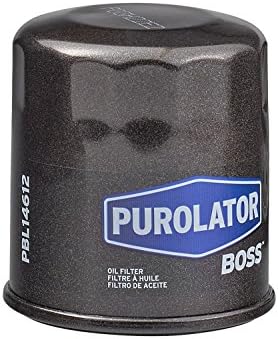 Purolator PBL14612 PurolatorBOSS Maximum Engine Protection Spin On Oil Filter, Black (Pack of 2)