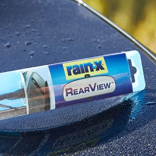 Rain-X 850023 RearView 16-A Rear Wiper Blade, 16 Inch Composite Rear Wiper Blade, Fits Rock Lock 2 (Pack Of 1), Automotive Replacement Wiper Blades That Meet Or Exceed OEM Quality And Design Standards
