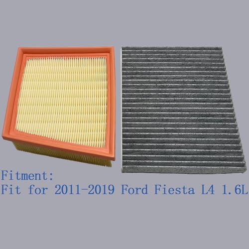 BE8Z19N619A Engine & Cabin Air Filter Fit for 2011-2019 Ford Fiesta L4 1.6L