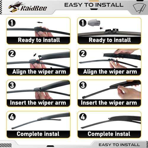 Rear Wiper Blade 11 inch, OEM Replacement for Ford Escape 2013-2022, Expedition 2018-2022 +More Rear Windshield Wiper (11-G)