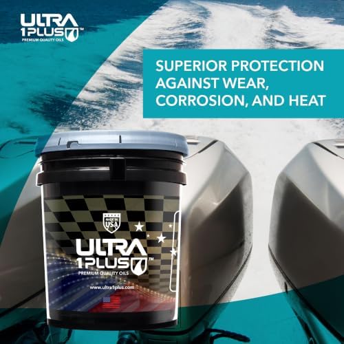 SAE 25W-40 Marine Engine Oil 4-Stroke Synthetic Blend FC-W 5 Gallon Pail
