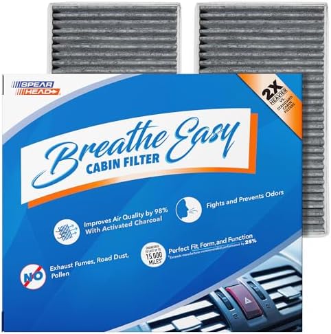 Spearhead Odor Defense Breathe Easy AC & Heater Cabin Air Filter (BE-791A)