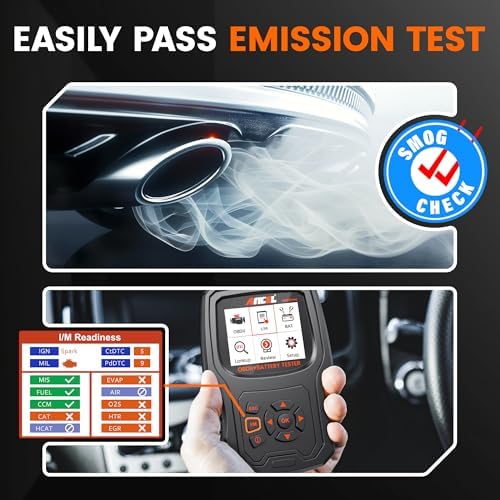 ANCEL AD530 PRO 2-in-1 OBD2 Scanner and 12V Battery Tester