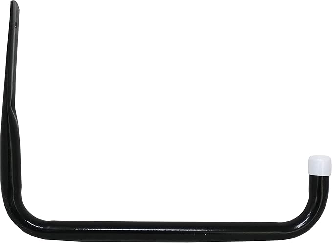 Shepherd Hardware 8091E Heavy Duty Steel 10-Inch Garage Storage Utility Hooks, 4 Pack, Black