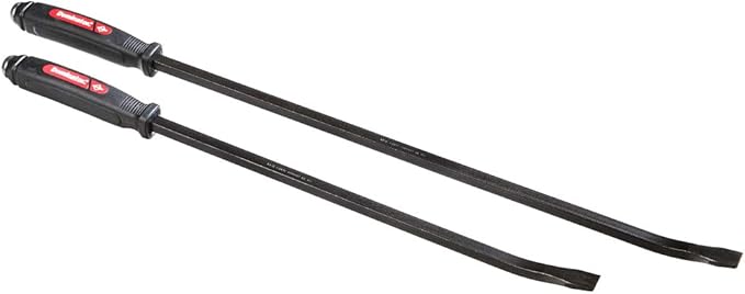 Mayhew Tools 61353 Dominator Pry Bar, 25" & 31" Curved, Black Oxide Finish