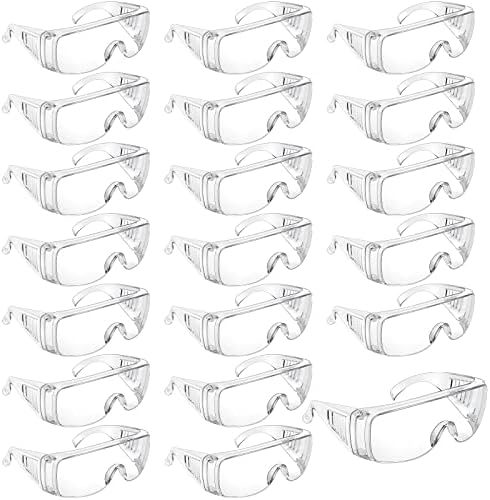 Queekay Safety Glasses over Eyeglasses, Safety Goggles