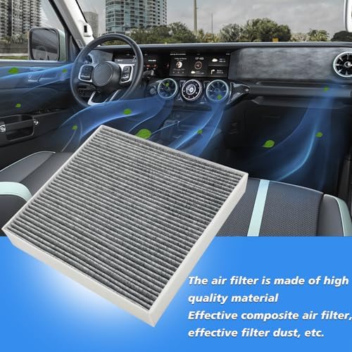 Cabin and Engine Air Filter Fits for Santa Fe Hybrid 2021-2025 2026, Sonata Hybrid 2020-2026, Tucson Hybrid 2022-2026, Sorento Hybrid 2021-2026, Sportage Hybrid 2023-2026, Fits 97133L1000, 28113-L5100