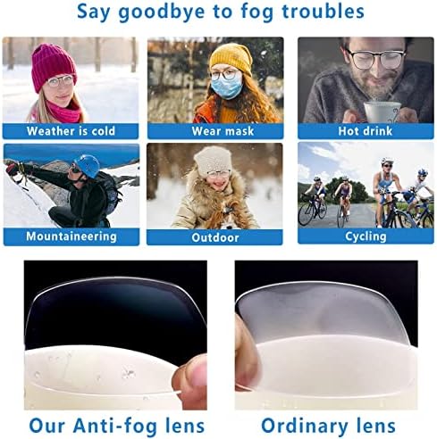 SQIMZAR Safety Glasses Goggles For Women Nurses Protective Eyewear,Anti Fog Safety Goggles