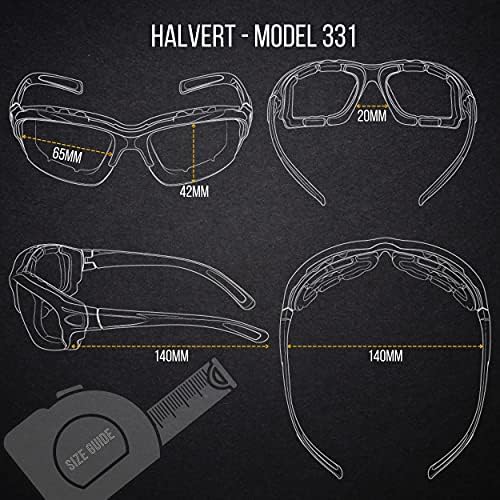 Halvert Polarized Motorcycle Riding Sunglasses