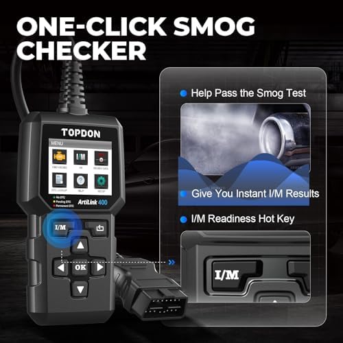 TOPDON AL400 OBD2 Scanner, Check Engine Light Scan Tool, Code Reader