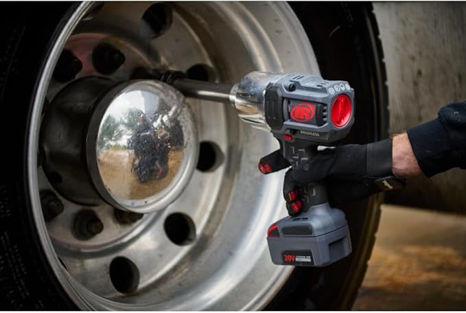 Ingersoll Rand W8571 3/4" 20V Cordless Impact Wrench Bare Tool, 2000 ft-lb Torque, 6" Extended Anvil, Friction Ring Thru-hole, Pistol