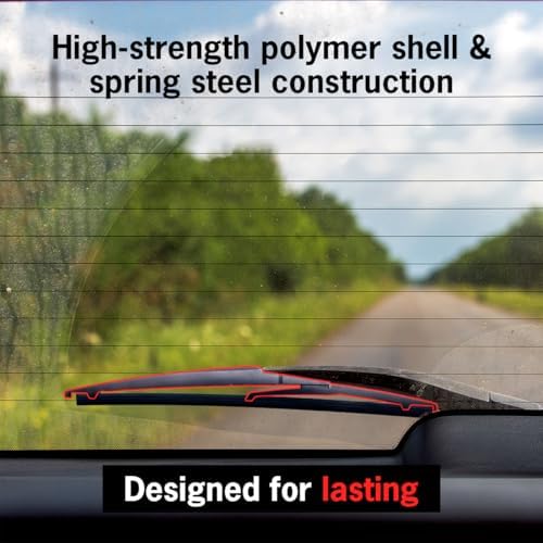TRICO Exact Fit™ (12-B) 12 Inch Automotive Replacement Windshield Wiper Blades Premium All Weather Beam Blade for Select Vehicle Models