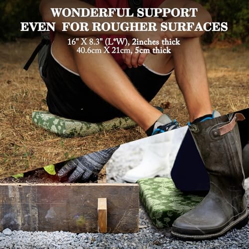 Colwelt Garden Kneeling Pad &Gardening Apron Set, Gardening Gifts for Women