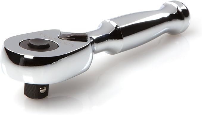 TEKTON 1/4 Inch Drive x 3 Inch Quick-Release Stubby Ratchet | SRH11003