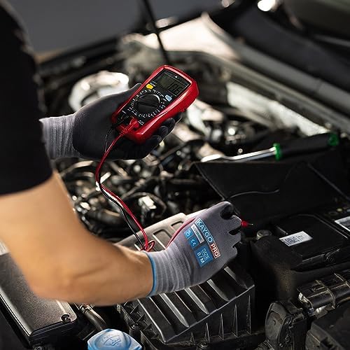 KAYGO Work Gloves, MicroFoam Nitrile Coated, Touchscreen, KG18N