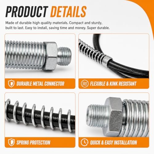 49-16-2647 Replacement Grease Gun Hose 48" for MilwakeIIe Grease Gun