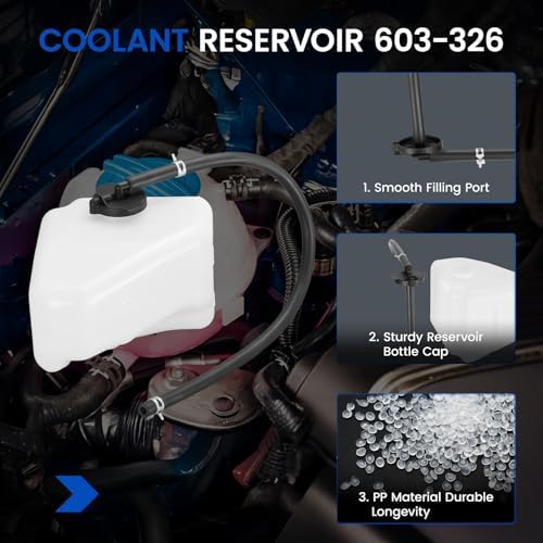 603-326 Engine Coolant Overflow Tank for Toyota Highlander 04-07