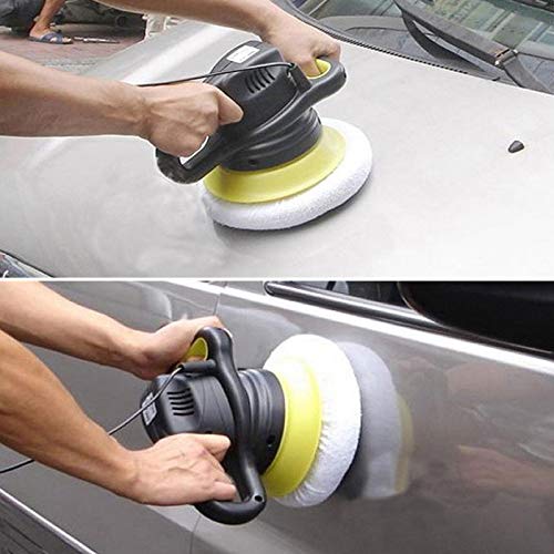 Wool Buffing Polishing Pads Bonnets Waxer Pads Sanding On Car Buffer Bonnets Polisher,5 Pieces (5"-6")