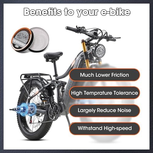 E-Bike Lithium Grease, Multi-Purpose Lubricant Lithium Motor Grease, Lubricating Oil for eBike Motor, Gears |Waterproof, High-Performance Lubricant for Household Use, Automotive,Industrial