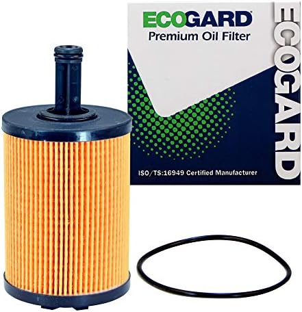 ECOGARD X11578 Cartridge Engine Oil Filter for Conventional Oil - Premium Replacement | Fits 2017-2022 Alfa Romeo Giulia 2.9L; 2018-2022 Stelvio 2.9L