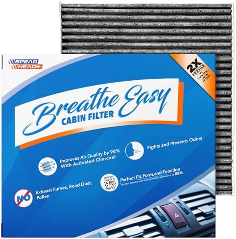 Spearhead Odor Defense Breathe Easy AC & Heater Cabin Air Filter (BE-709)