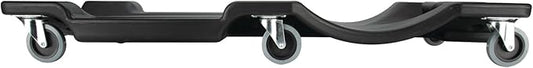 Performance Tool W85006 40-Inch Plastic Creeper with 6 Casters, Black