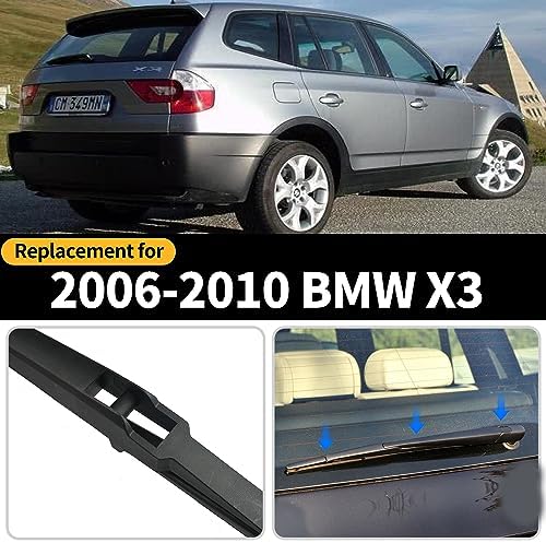 Rear Windshield Wiper Blade and Arm for BMW X3 2006-2010 for Car Window
