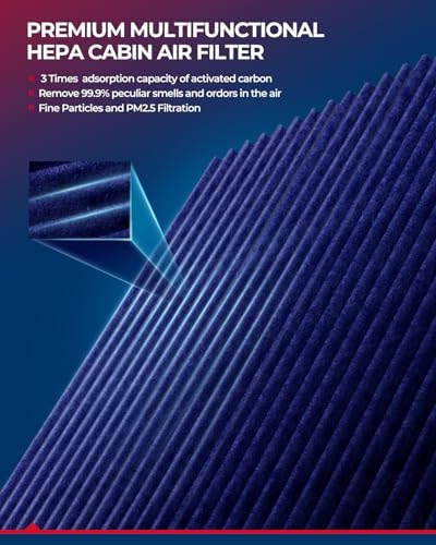 KAX CF11671 Premium HEPA Cabin Air Filter for Ram 1500