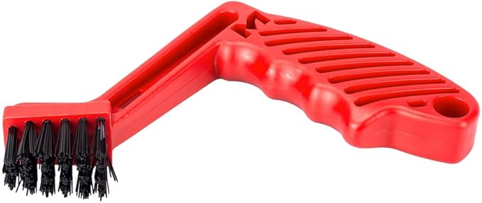 Maxshine Car Detailing Foam Pad Conditioning Brush - Wool Buffing Pad and Polishing Pad Cleaner - Red