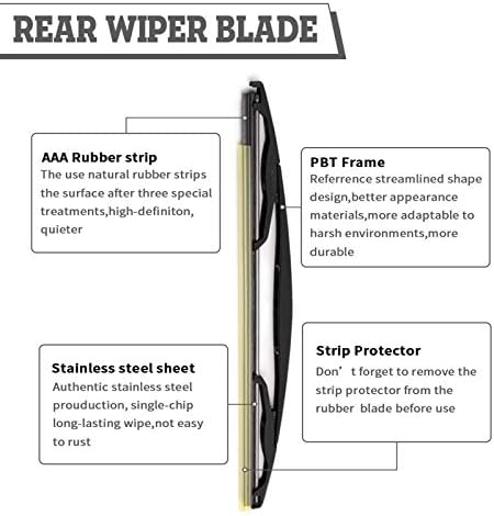 Rear Wiper Arm Blade for Chevrolet Tahoe Suburban Yukon 2007-2014