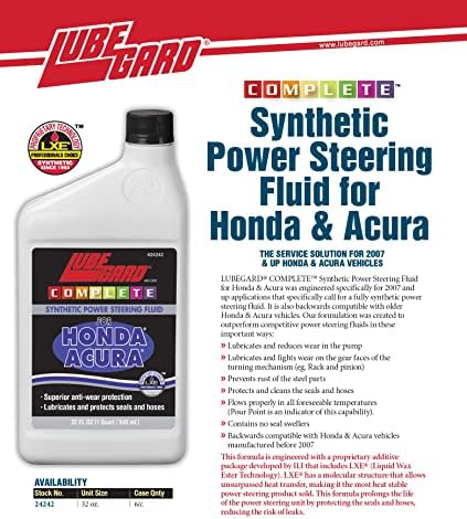 Lubegard 24242 COMPLETE Synthetic PSF for Honda and Acura, , 32 Ounces