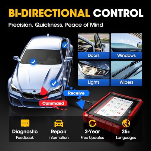Launch X431 Scanner PROS Elite 2026 New Bidirectional Scan Tool, ECU Coding
