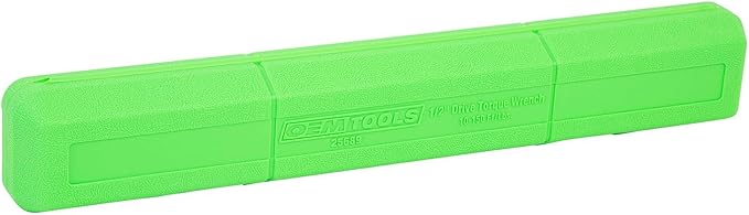 OEMTOOLS 25689 1/2 Inch Drive Click-Style Torque Wrench, 10-150 Ft/Lb., Clicks at Desired Torque, Torque Wrench 1/2 Drive, Lug Wrench, Tire Wrench