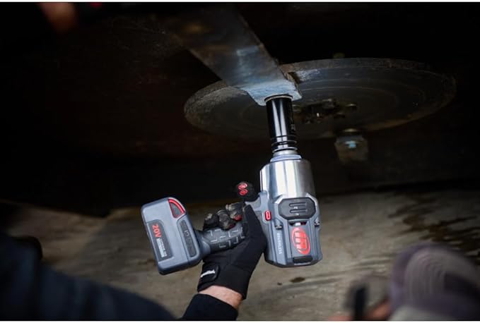 Ingersoll Rand W8191-K2 1" 20V Cordless Impact Wrench 2 Battery Kit, 2000 ft-lb Torque, Friction Ring Thru-hole, Pistol