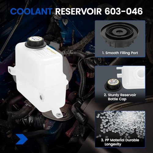 603-046 Engine Coolant Reservoir Tank for Ford 7.3L Diesel 95-97