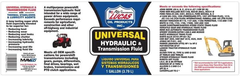 Universal Hydraulic Fluid