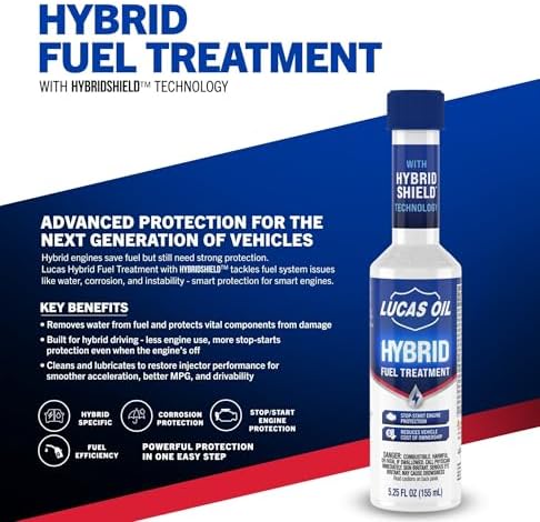 Lucas Oil 10996 Hybrid Fuel Treatment w/HybridShield™ - 5.25 Ounce