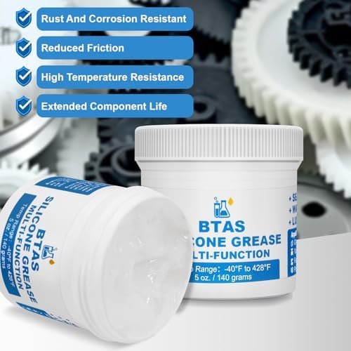 BTAS Plumbers Grease for Pool Squipment Maintenance O Rings Food Grade 5oz