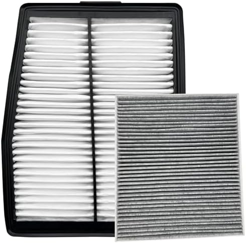 Cabin and Engine Air Filter Set Fits for Sportage Hybrid 2023-2025 2026, Sorento Hybrid, Santa Fe Hybrid 2021-2026, Tucson Hybrid 2022-2026, Sonata Hybrid 2020-2026, 97133L1000, 28113-L5100