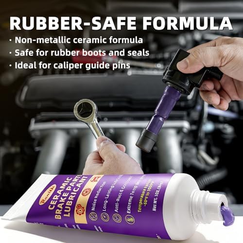 Ceramic Brake Grease Lubricant 1 oz High Temp Brake Caliper Grease