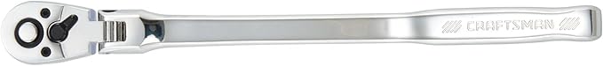 CRAFTSMAN Ratchet, Bent-Handle Flex-Head, 3/8 Inch Drive (CMMT99439)