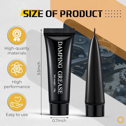 Threlaco 4 Pack 10g Synthetic Damping Grease for Washing Machine Damper