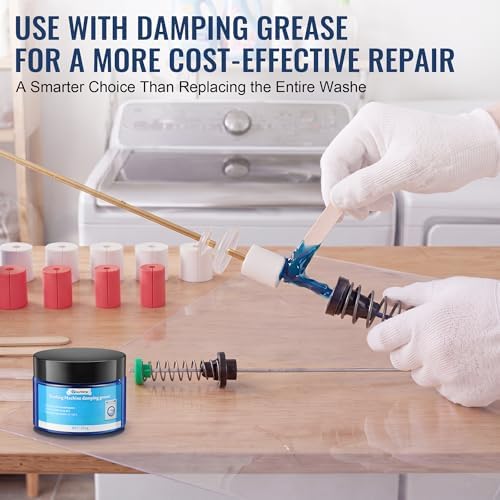 3.5 oz (100g) Washing Machine Damping Grease with 20 Foam Inserts