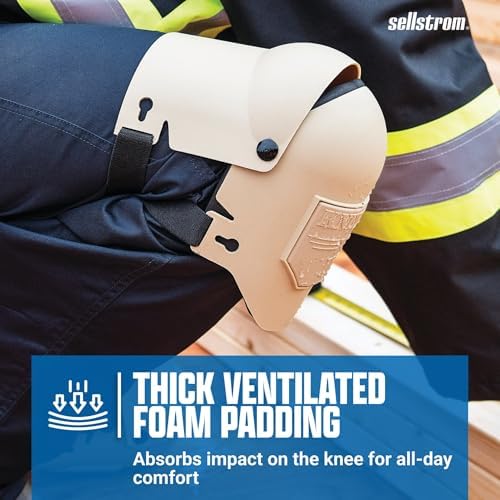 Sellstrom KneePro Professional Construction Kneepads for Work - Men & Women