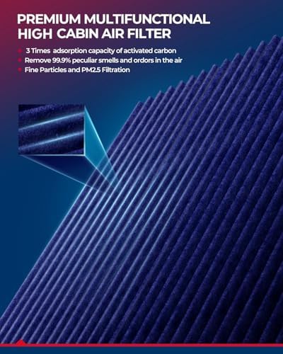 KAX CF10140 Premium HEPA Cabin Air Filter for Nissan, Mitsubishi