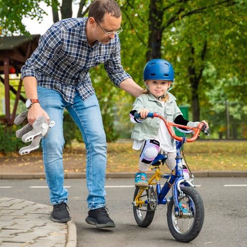 BOSONER Kids/Youth Knee Pad Elbow Pads for Roller Skates Cycling BMX Bike Skateboard Inline Rollerblading, Skating Skatings Scooter Riding Sports
