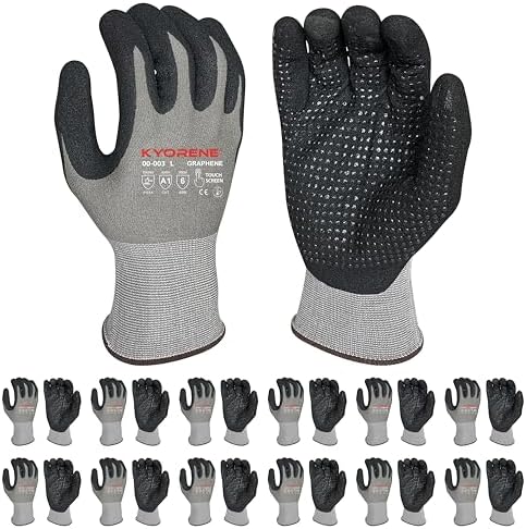 Armor Guys 00-003 Kyorene Grip Work Gloves – Graphene-Coated Grip
