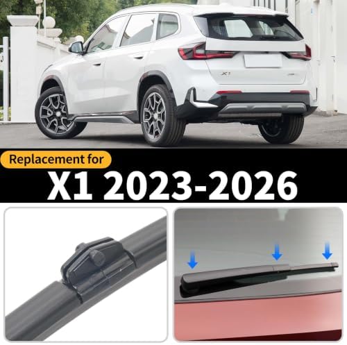 Rear Windshield Wiper Blade and Arm for BMW X1 2023-2026